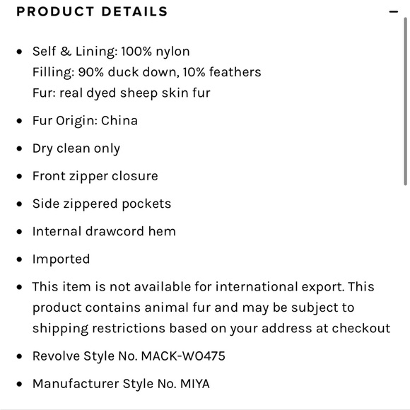 Mackage Miya puffer S - Picture 5 of 13